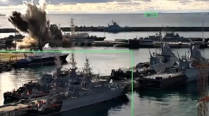 Ukrayna, tarihte ilk kez Rus denizaltısını su altı drone ile havaya uçurdu