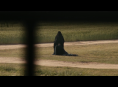 The Woman in the Yard 'ın ikinci fragmanında "There's a woman in the yard"