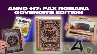 Anno 117: Pax Romana - Governor's Edition - Kutudan a&ccedil;ılma