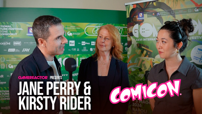 Video oyunlarında &uuml;nl&uuml; tiyatro oyunculuğu - Jane Perry & Kirsty Rider Comicon Napoli R&ouml;portajı