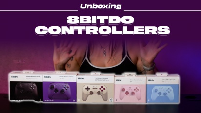 8BitDo Controllers & USB Adapter - kutudan çıkarma