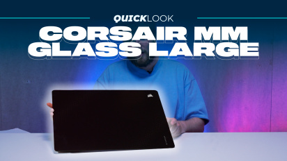 Corsair MM Glass Large (Quick Look) - S&uuml;rt&uuml;şmeden &Ouml;zg&uuml;rl&uuml;k